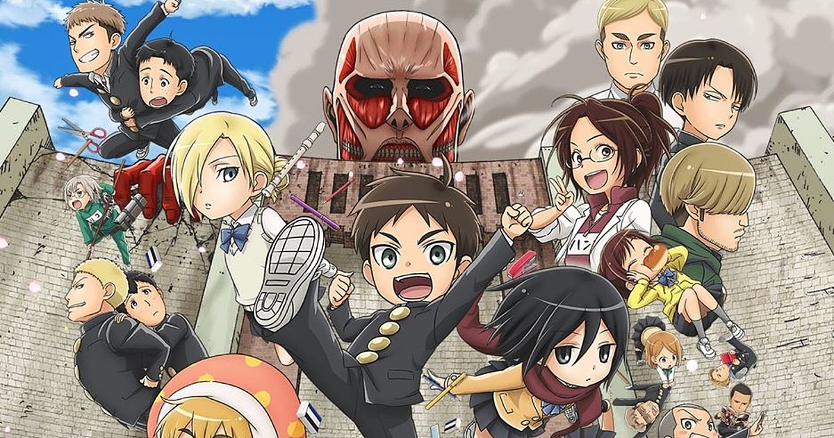 Attack on Titan: Junior High em português brasileiro - Crunchyroll