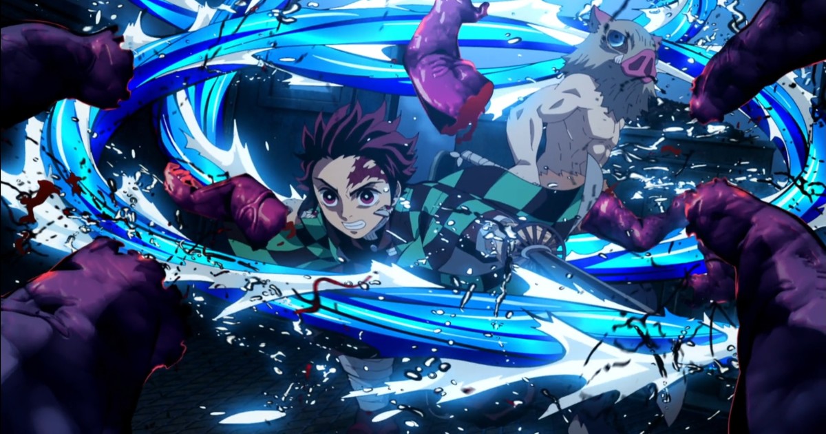 Demon Slayer: Kimetsu no Yaiba Episode 13: Tanjiro is careful not