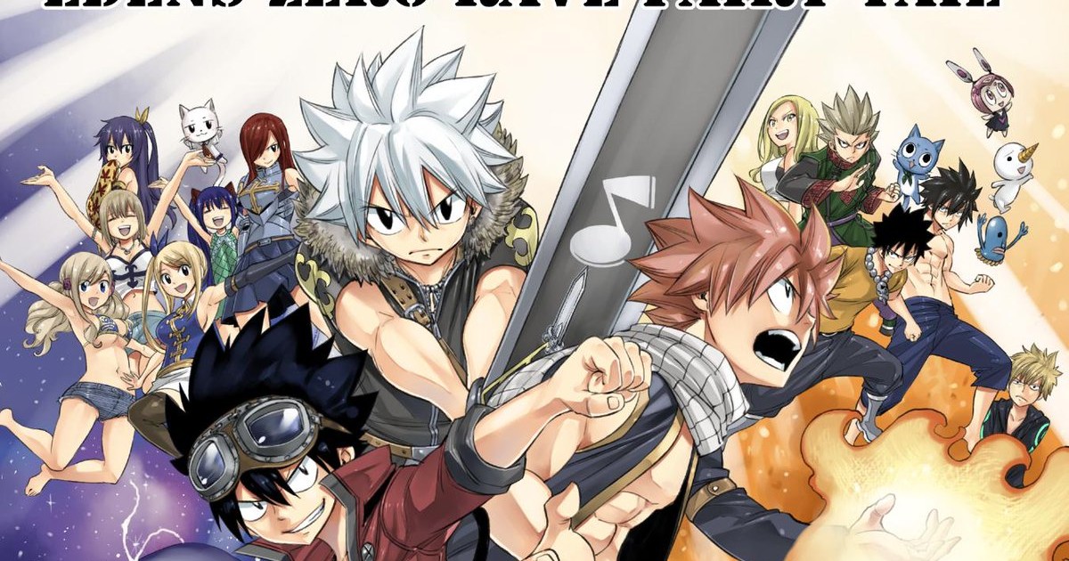 Edens Zero Manga & Anime (Hiro Mashima)