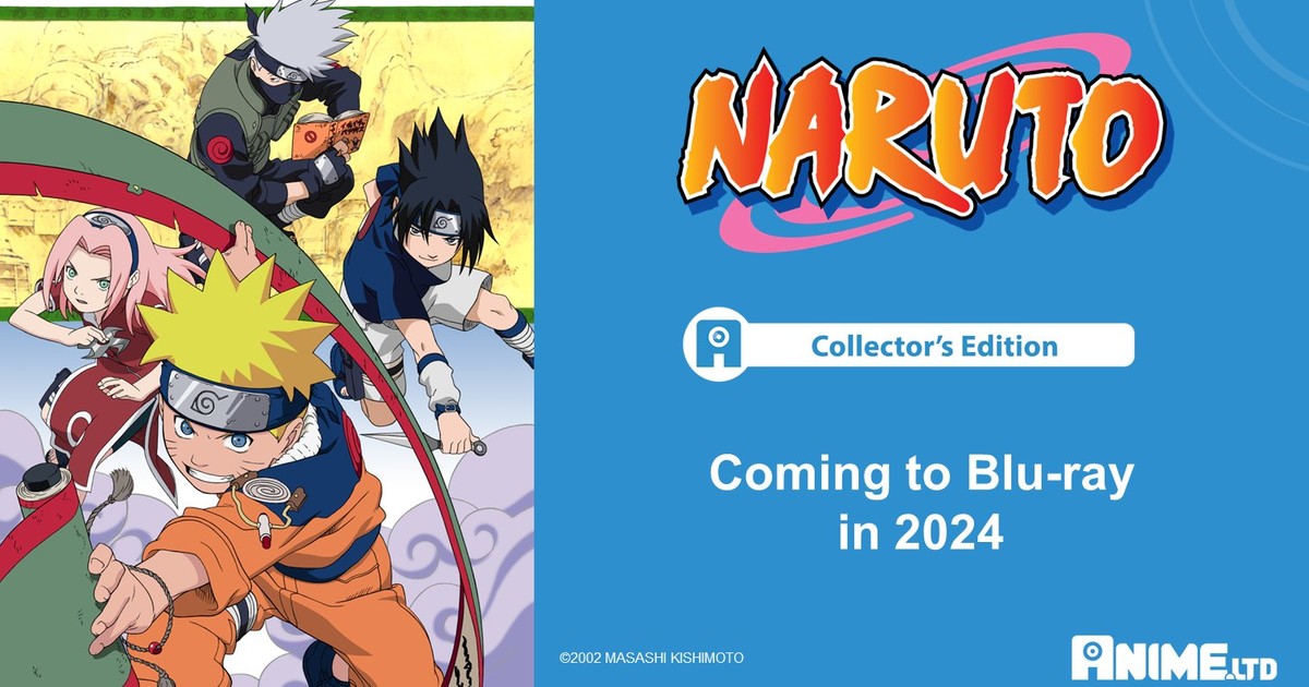 Anime Limited Will Release Collector's Blu-rays of Naruto and Naruto  Shippuden - News - Anime News Network