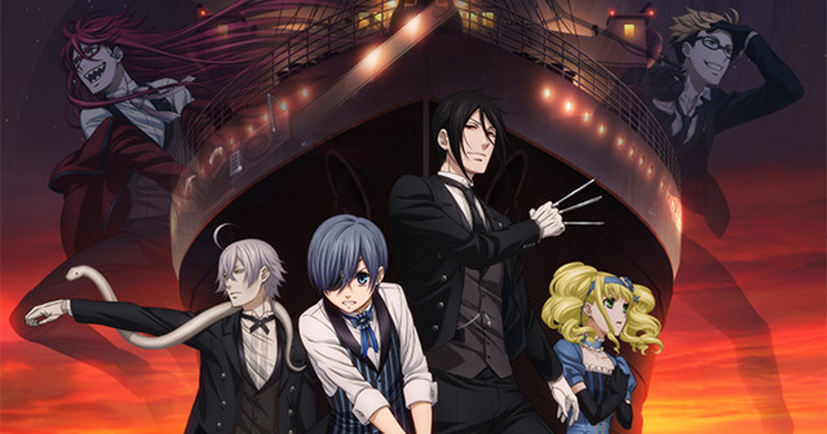 Black Butler Anime Announces Its Release Date