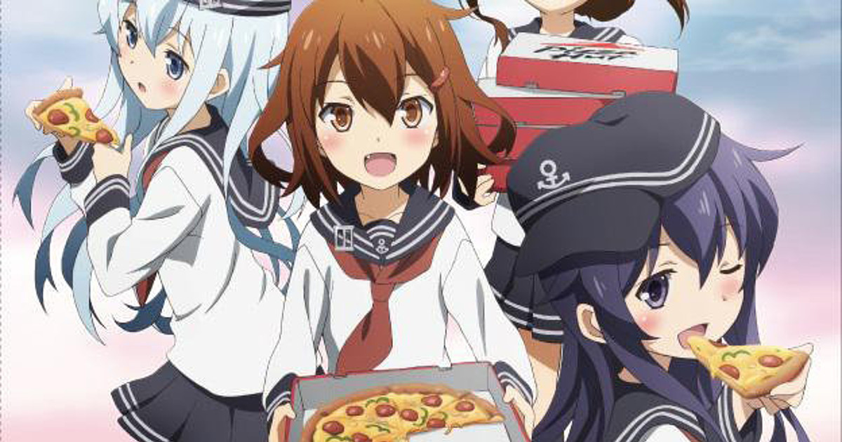 KanColle Girls Get Ready to Deliver Some Pizza Hut - Interest - Anime News  Network
