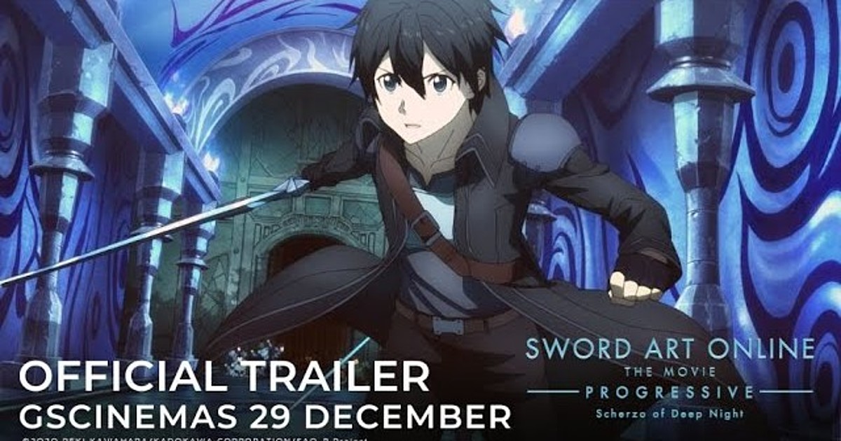 Sword Art Online: Progressive Movie - Kuraki Yuuyami no Scherzo (DVD)  (2022) Anime (English Sub)