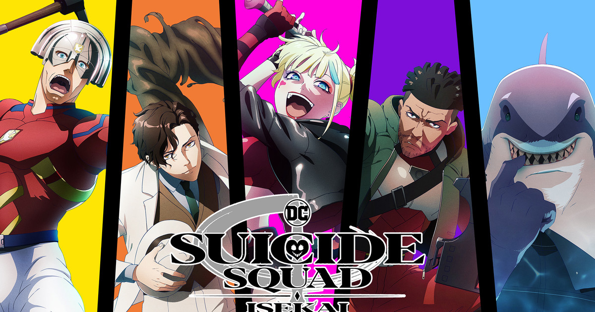 Harley & Joker Get Anime Revamp in 'Suicide Squad ISEKAI