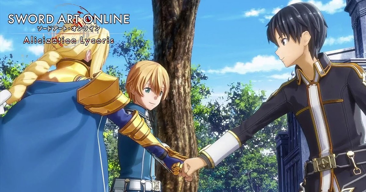 BANDAI NAMCO Entertainment - Relive moments from the SWORD ART ONLINE  Alicization anime series! As Kirito, players will encounter fan favorite  characters like Eugeo and Alice, plus meet new friends along the