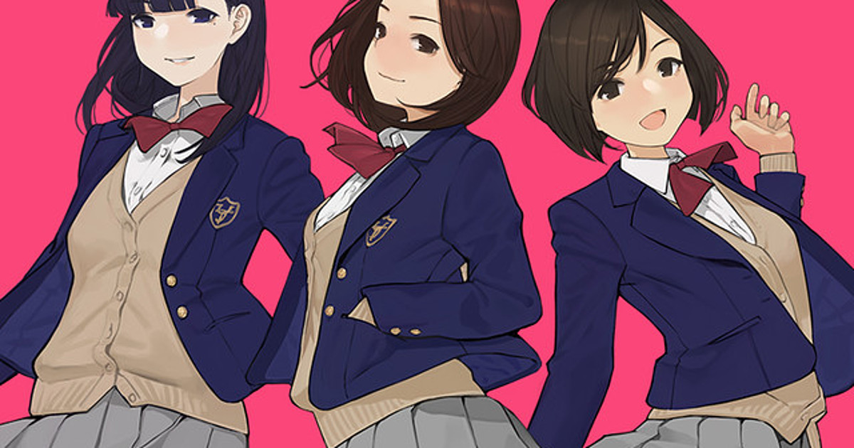 Miru Tights Web Anime Reveals 3 Main Cast Members - News - Anime