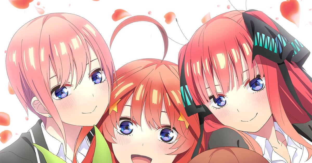 Anunciado novo anime de The Quintessential Quintuplets