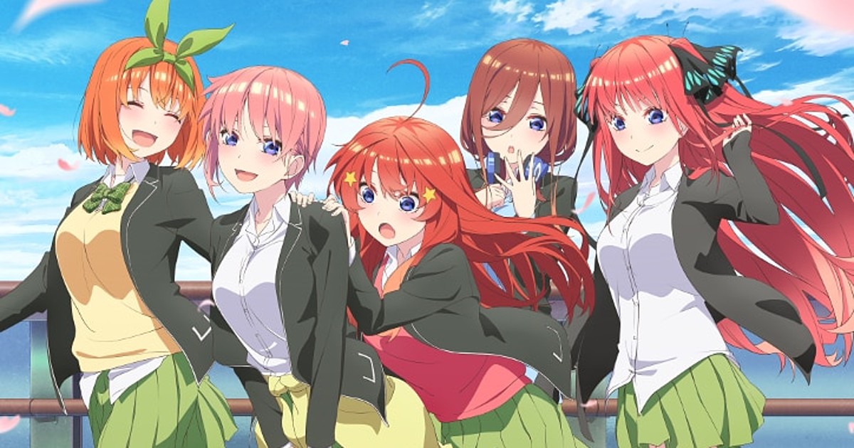 Funimation - NEWS: The Quintessential Quintuplets Season 2