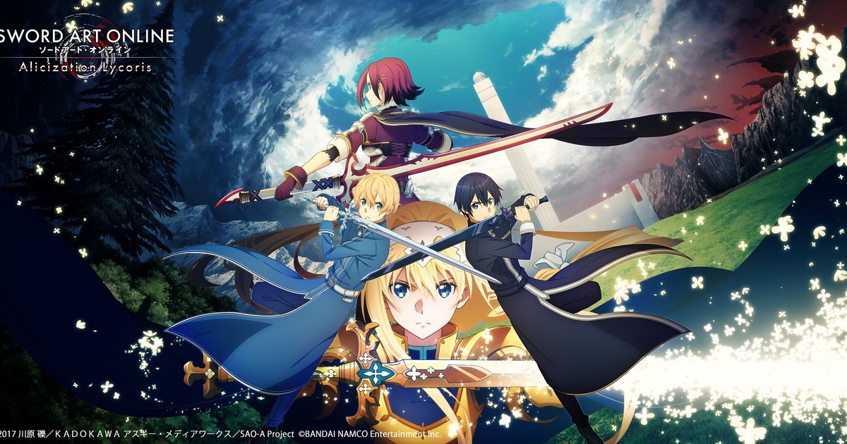Sword Art Online: Alicization Lycoris Link Starts May 2020 in the West - opr