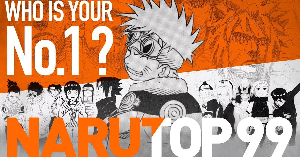 NARUTO TOP 99 a worldwide characters popularity poll featuring all Naruto  characters announced for 20th Anniversary Celebration. The Number 1  character will receive a Special Short manga drawn by Kishimoto-Sensei. : r/ Naruto