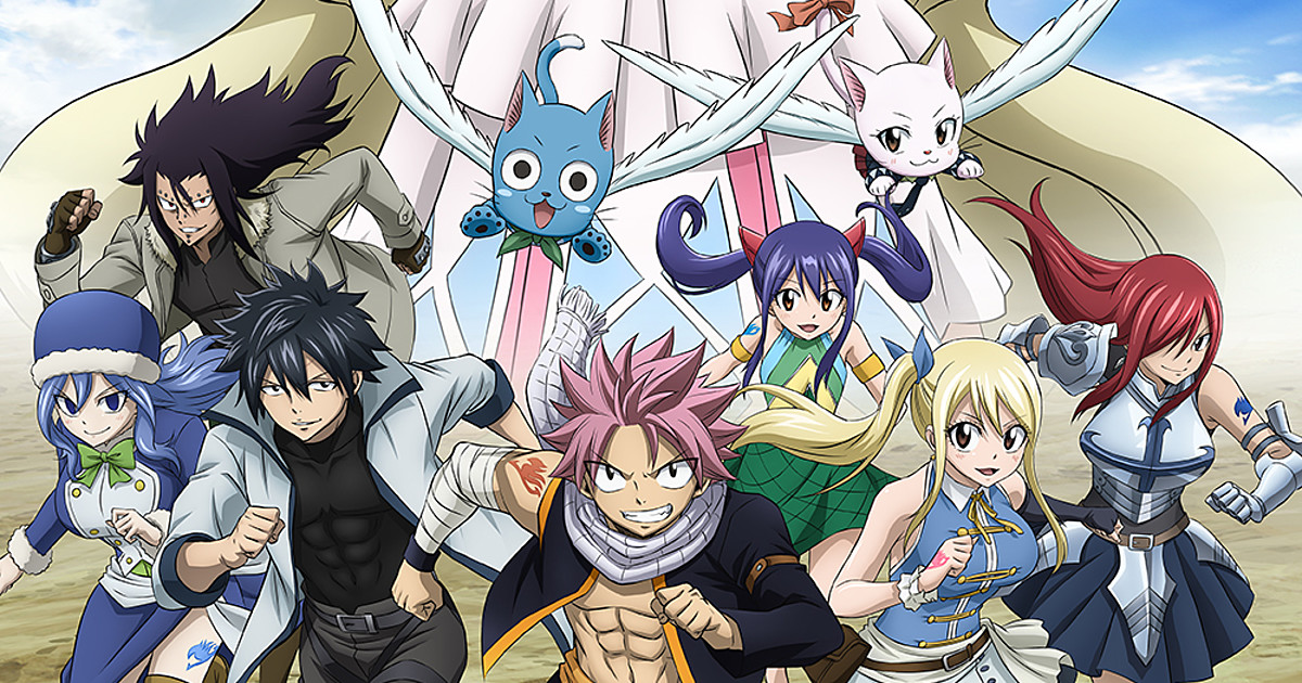 Final Fairy Tail TV Anime Reveals Visual, October 7 Premiere