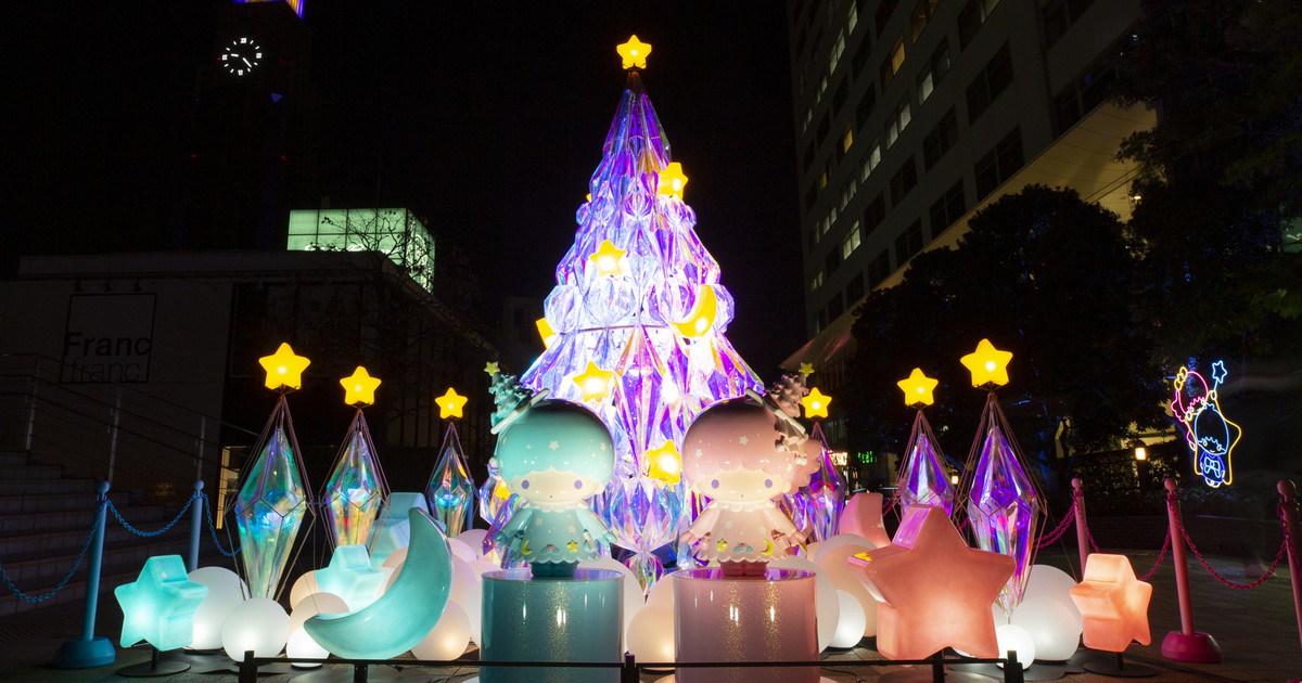 Little Twin Stars Lights Up Christmas in Shinjuku - Interest Little Twin Stars Lights Up Christmas in Shinjuku - Interest