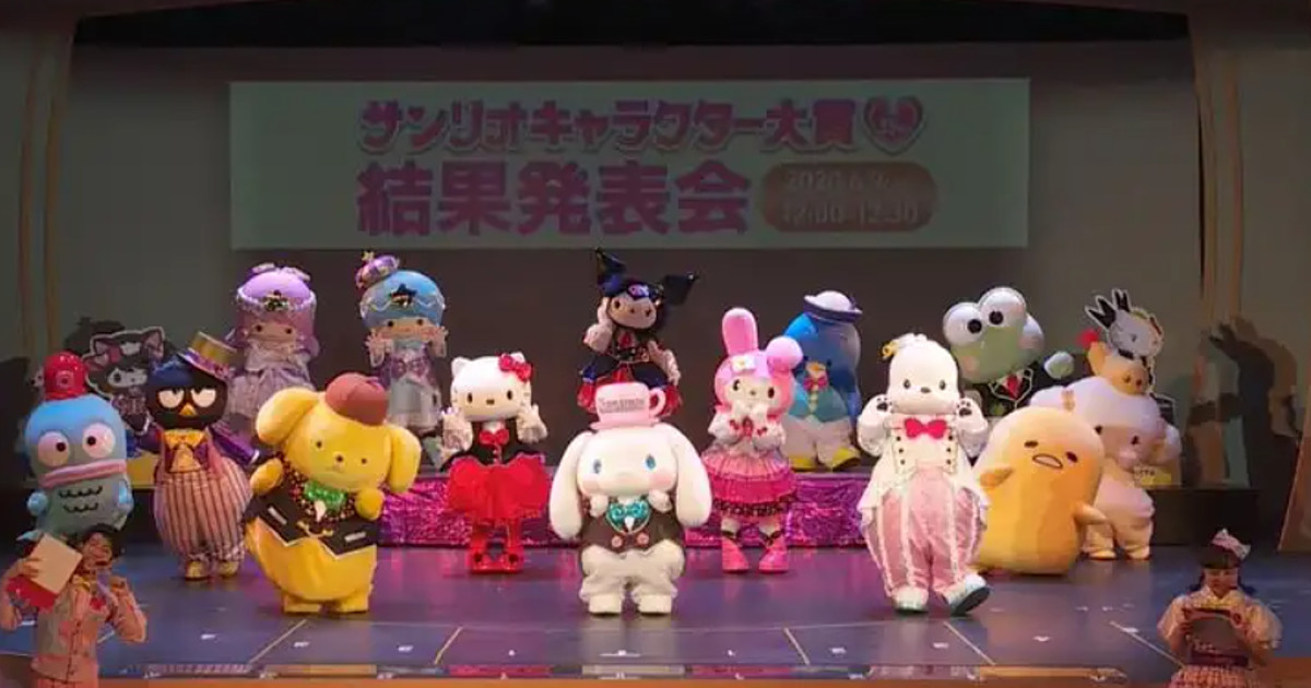 Hello Kitty Returns to the Top of Sanrio Character Ranking