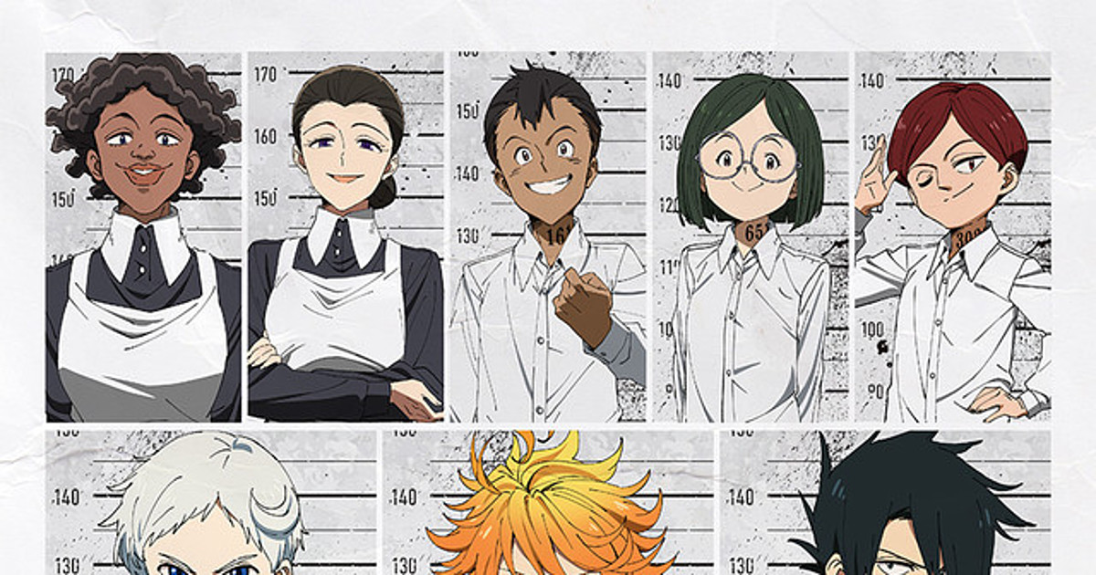 The Promised Neverland Anime Reveals Cast, Staff, Character