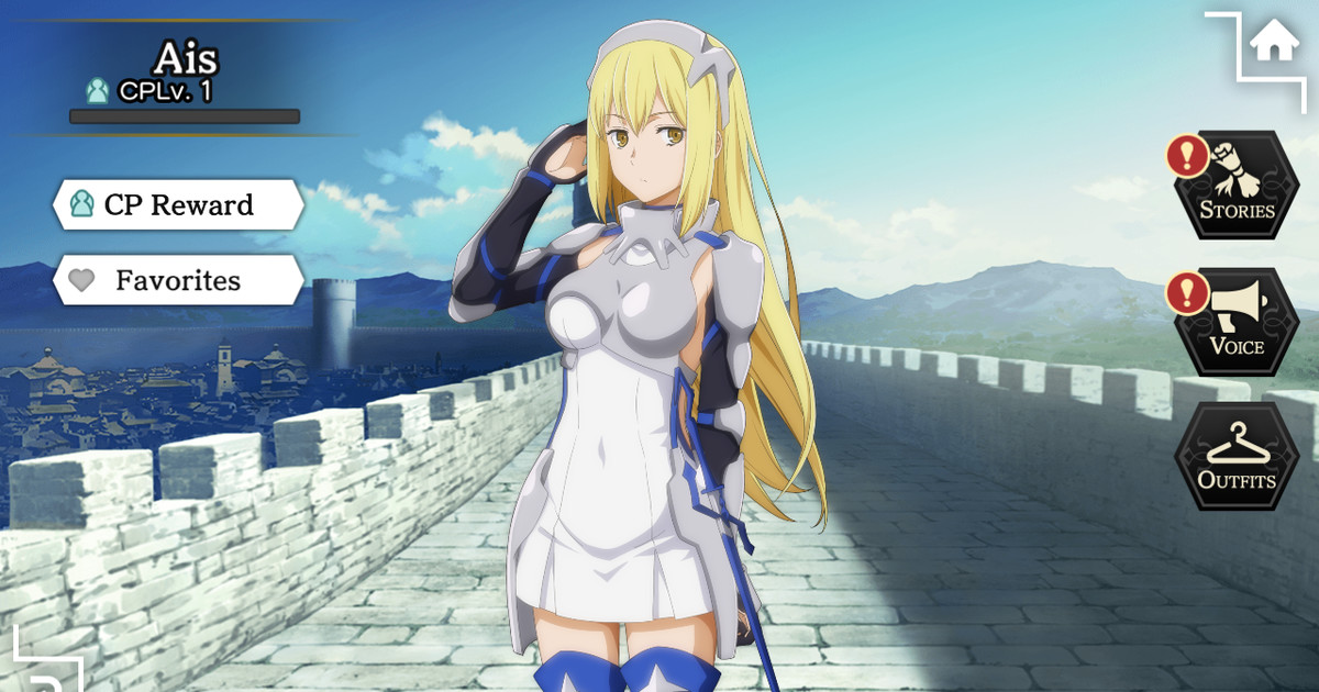 Preregistrations Open for DanMachi Game's English Edition!