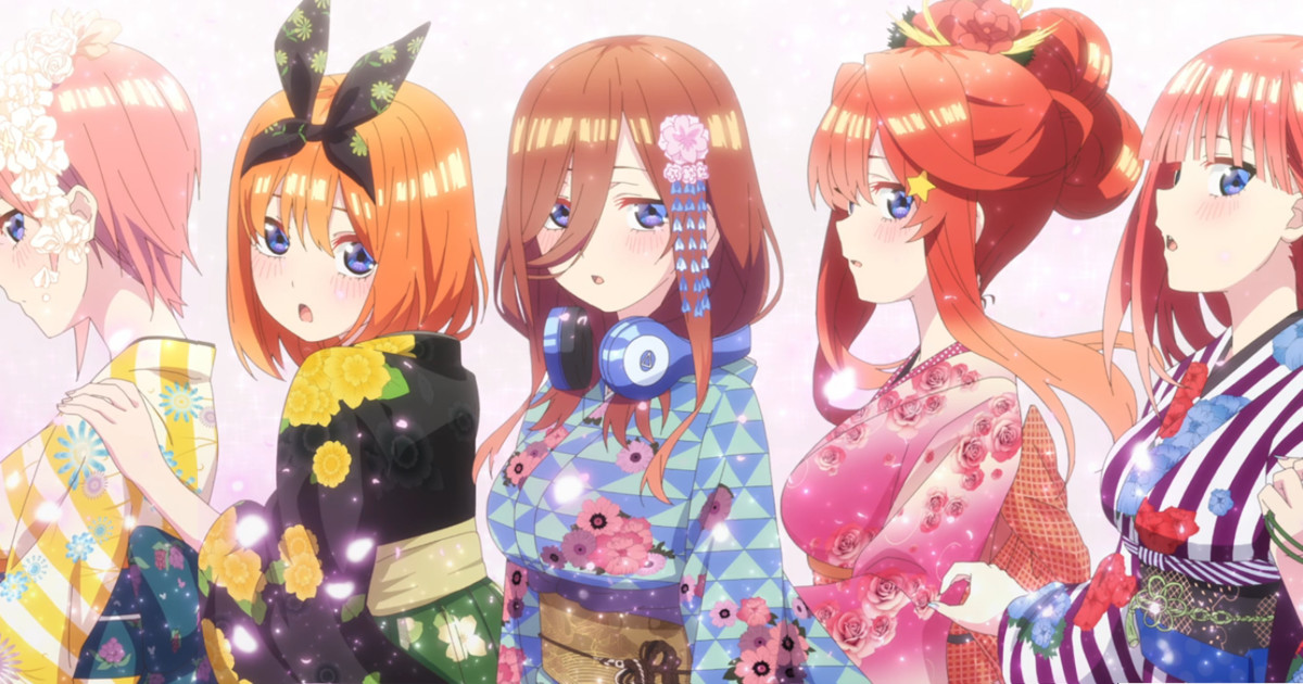 The Quintessential Quintuplets returns with a new anime project