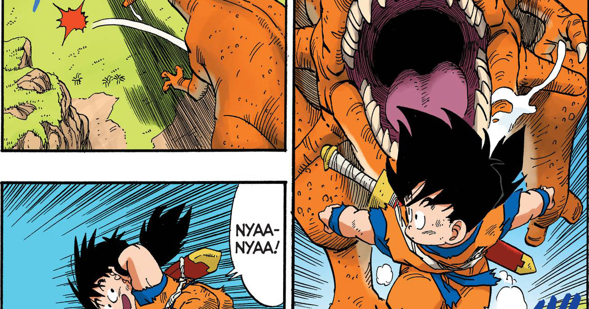 How I color and shade stuff for my colored DB manga panels/pages.