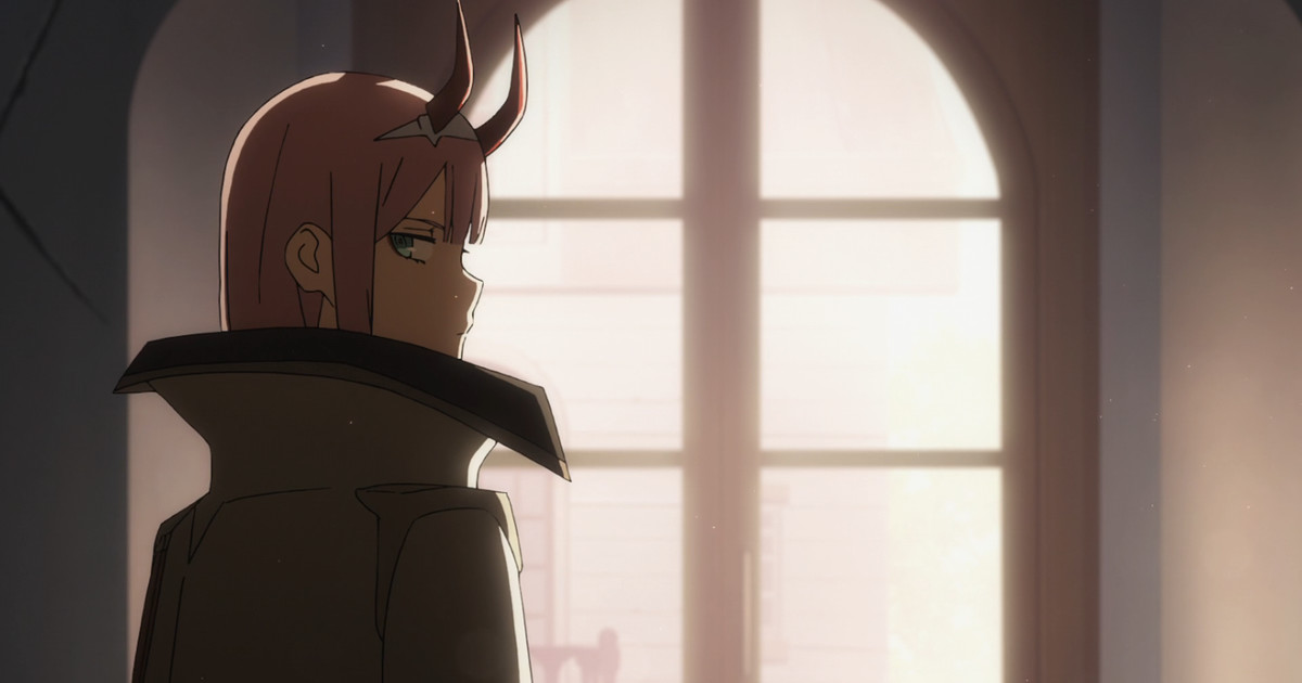 thanks to these horns.” Always one of my faves ❤️ Anime: Darling in the Franxx  Character: Zero Two #darlinginthefranxx #darling…