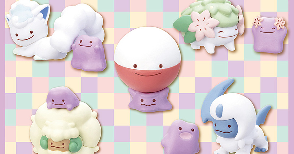 Ditto Transforms Into 5 More Pokémon as Capsule Toys - Interest - Anime  News Network