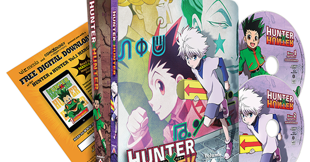 Hunter x Hunter  Capa do Blu-ray do anime é revelada