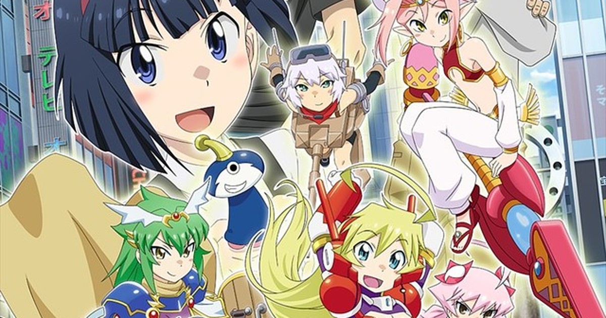 Over Drive Girl 1 6 Amazing Stranger Anime Reveals More Cast Song Artists April 8 Debut News Anime News Network