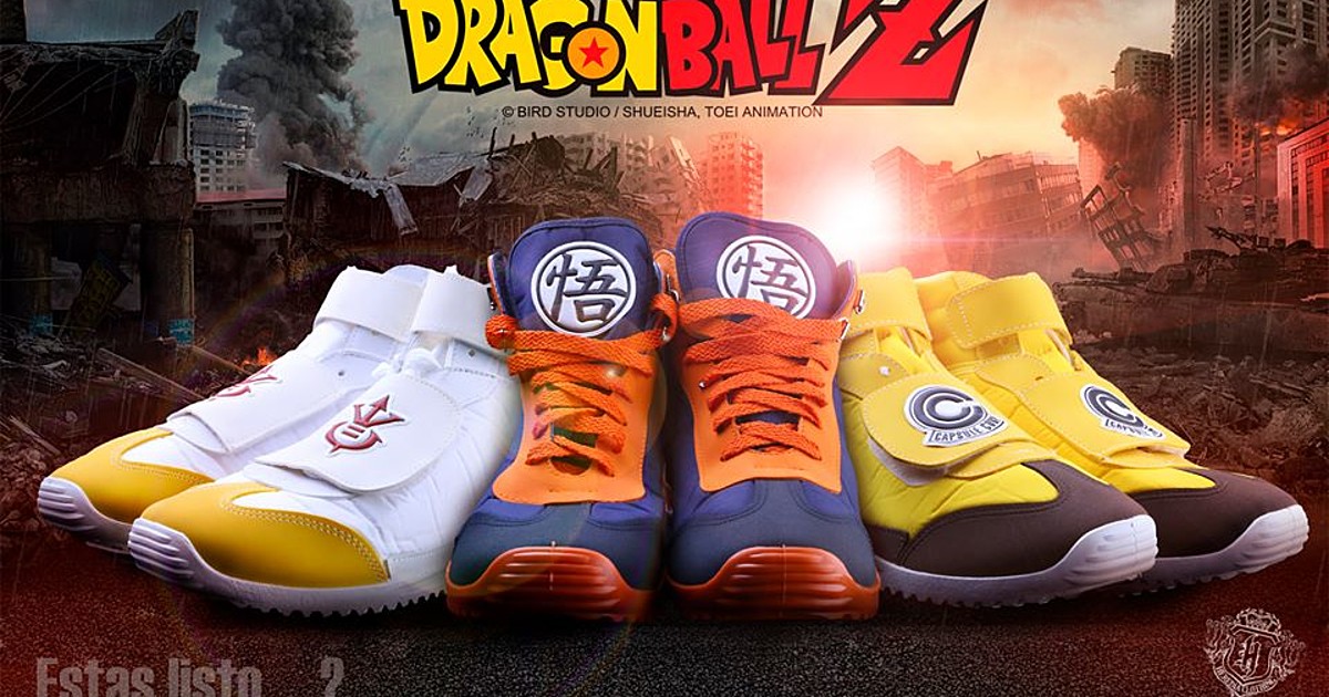 Ingen plisseret Sky Mexican Apparel Company Offers Sweet Dragon Ball Z Sneakers - Interest -  Anime News Network
