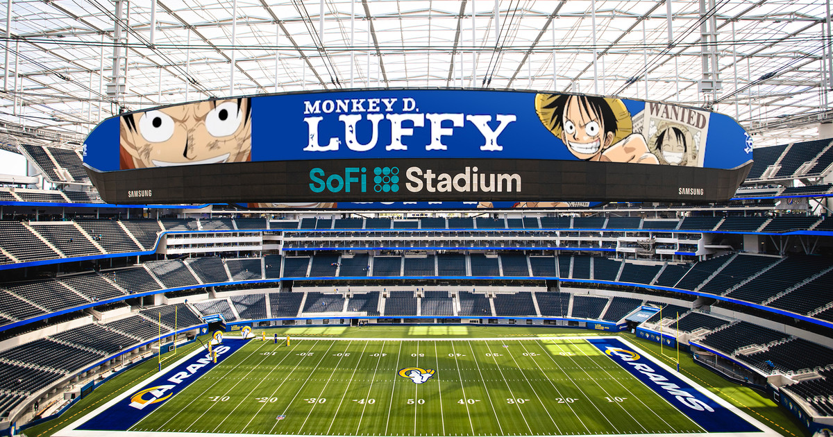 Los Angeles Rams Holding a One Piece Game Day Announced - Siliconera