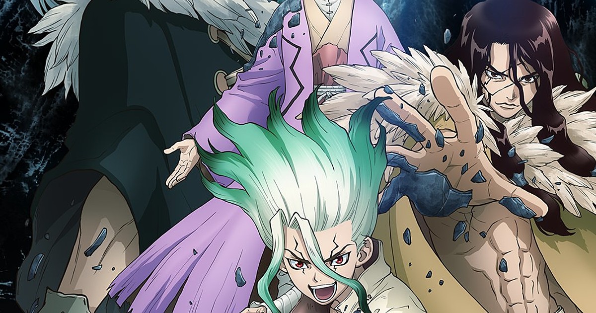 Dr Stone Stone Wars Anime Casts Kensho Ono Yoshiki Nakajima Atsumi Tanezaki News Anime News Network