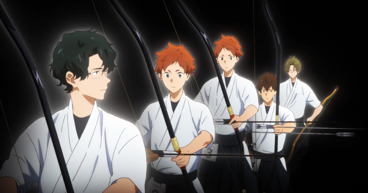 Characters appearing in Tsurune Anime