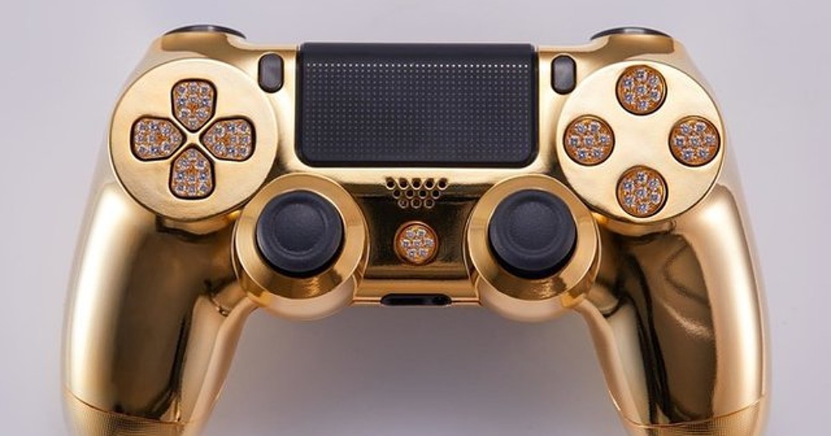 Gold-Plated, Diamond-Encrusted PS4 Can Be Yours for Interest - Anime News Network