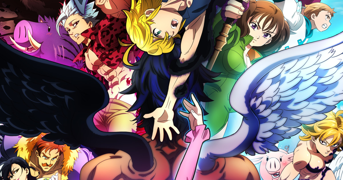 TOP 10 ANIMES LIKE NANATSU ON TAIZAI - The Seven Deadly Sins 