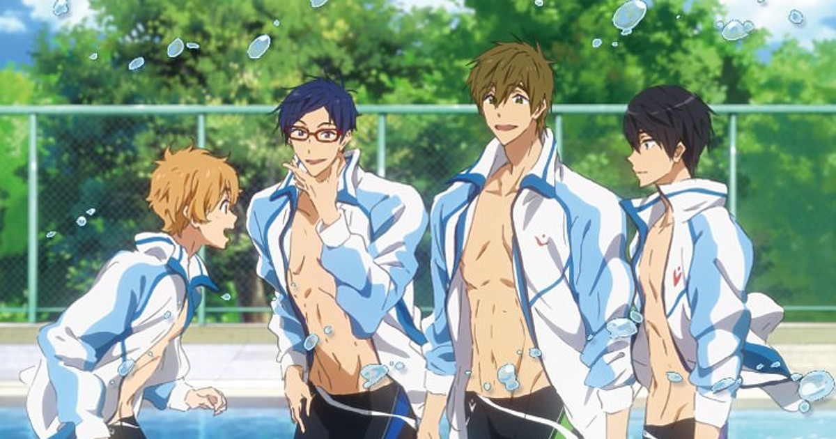 Free! Iwatobi Swim Club Season 1 and 2 English Dubbed (DVD, 2017