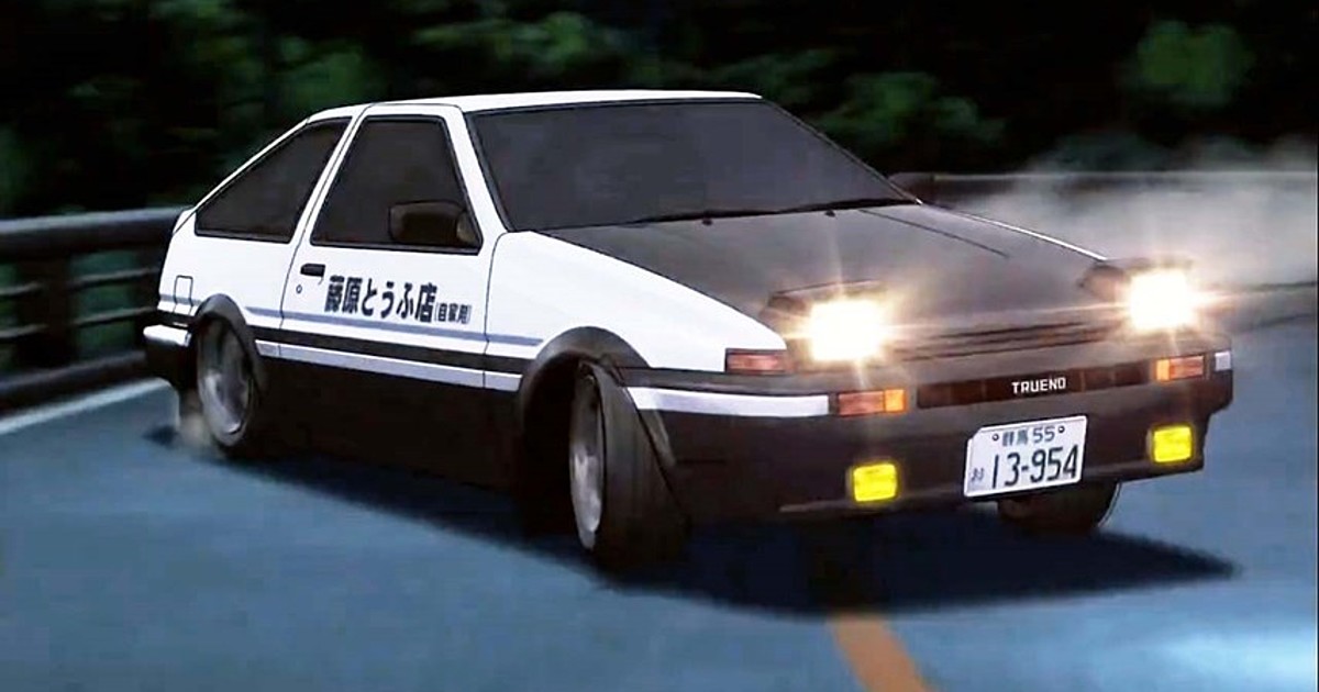 D-Livery: Japanese Town Launches Initial D Anime-Themed Taxi Service