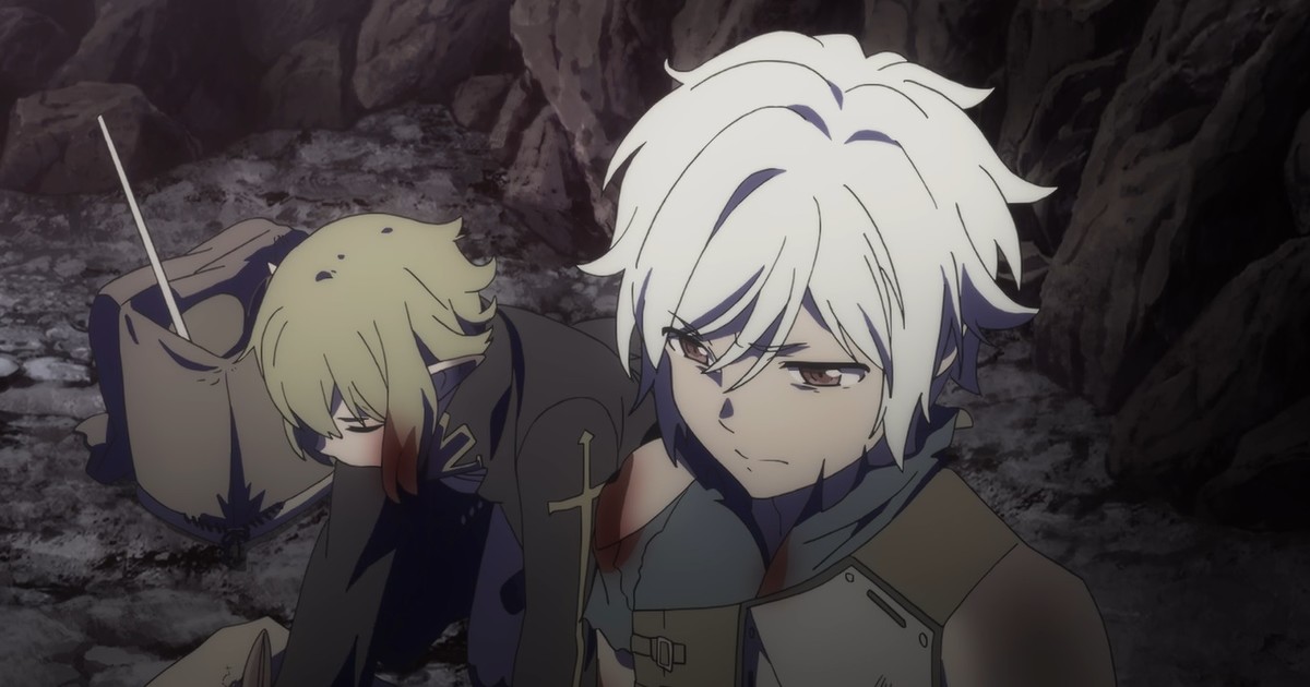 Detalhes do volume 4 DVD/BD de DanMachi 3