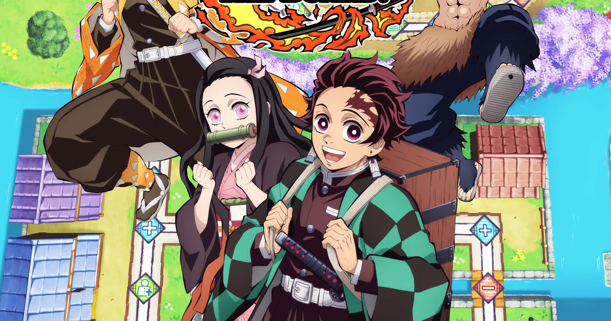 Demon Slayer -Kimetsu no Yaiba- Sweep the Board! Switch Game Heads