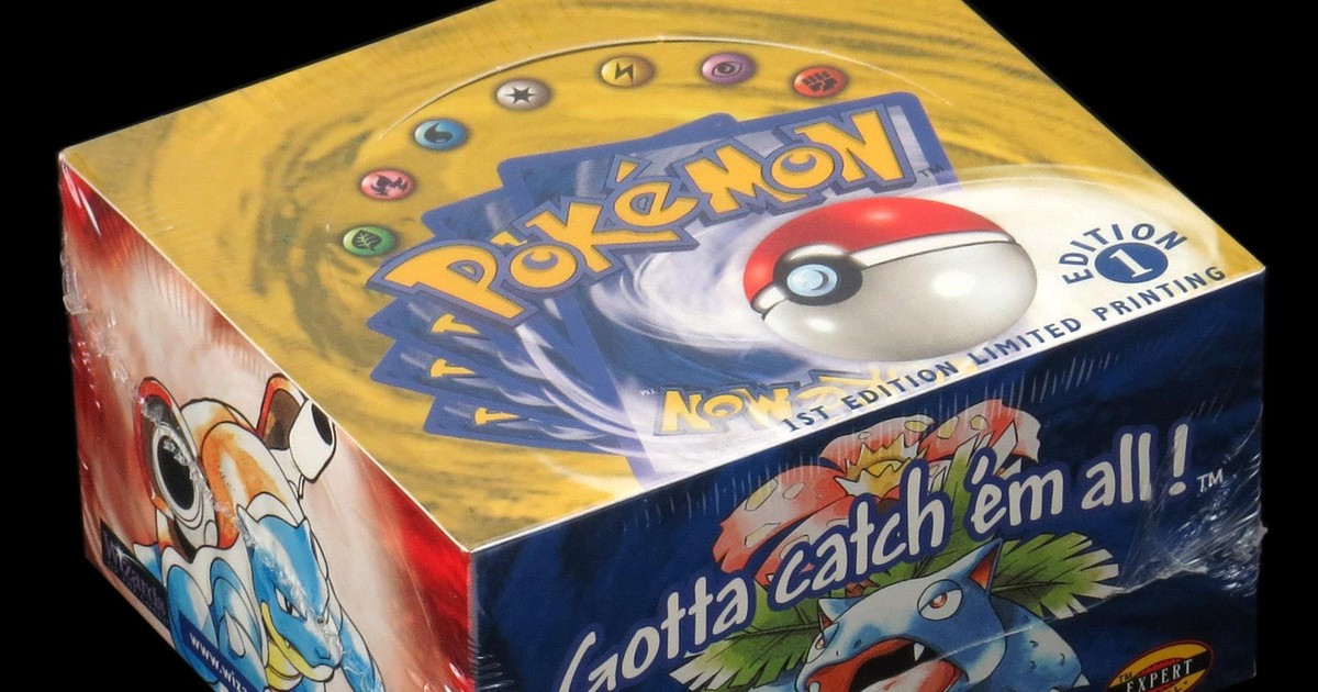 Unopened 1999 1st Edition Limited Printing Pokémon TCG Booster Box