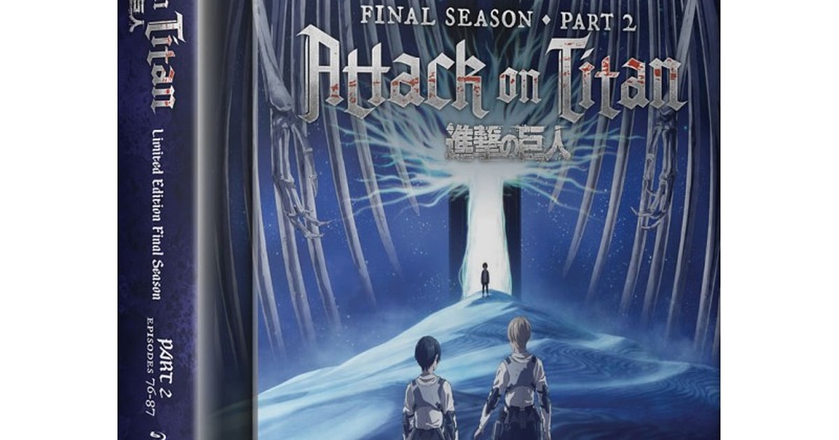 New Attack on Titan The Final Season Vol.3 Limited Edition Blu-ray