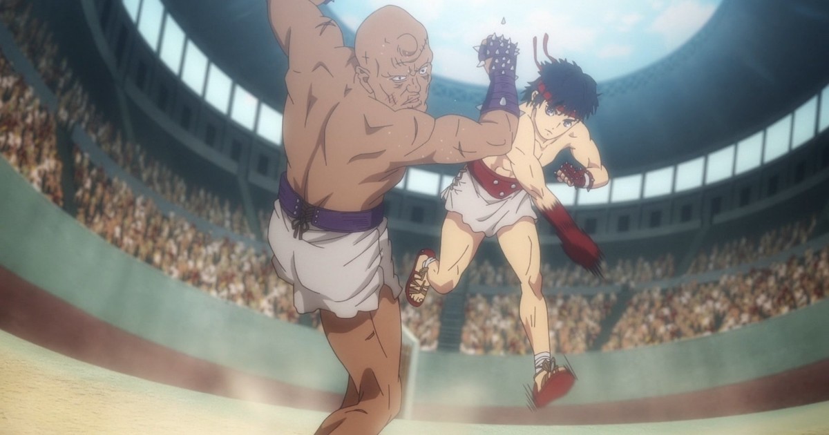 Cestvs: The Roman Fighter – Anime sobre lutas no Coliseu Romano