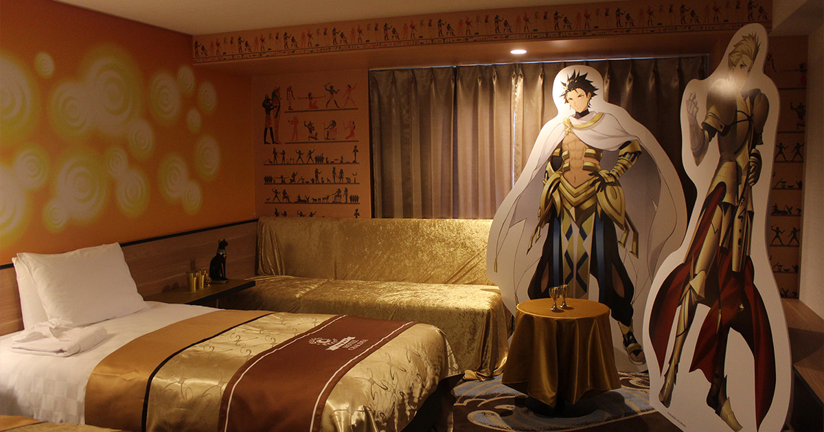 An Inside Look at the Fate/Grand Order Hotel Rooms