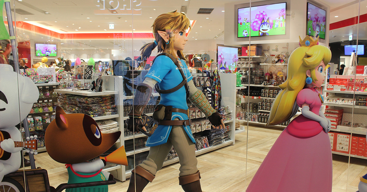 Japan's Official Nintendo Store Tour in Shibuya, Tokyo