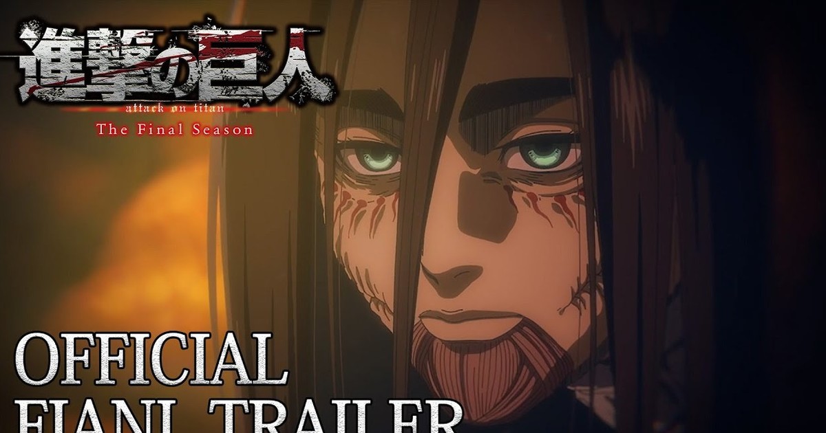 Attack on Titan Final Season Part 2 é o vídeo de anime mais assistido do   em 2022