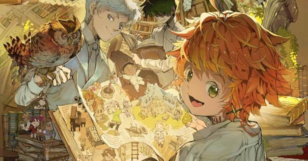 Volume 15  Neverland, Neverland art, Anime