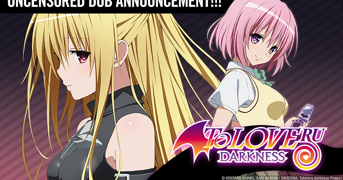 Crunchyroll Adds To Love Ru, Motto To Love Ru, and To Love Ru