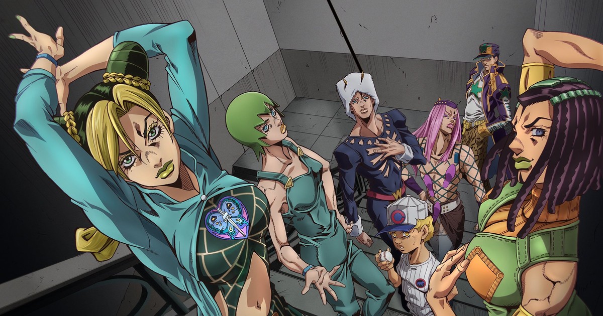 What is the ending song to the Stone Ocean anime and who performs it?