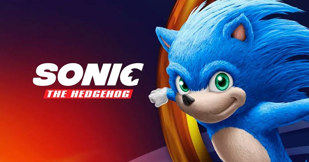 New Sonic movie poster is a spot-on homage to the Sonic 2 game box