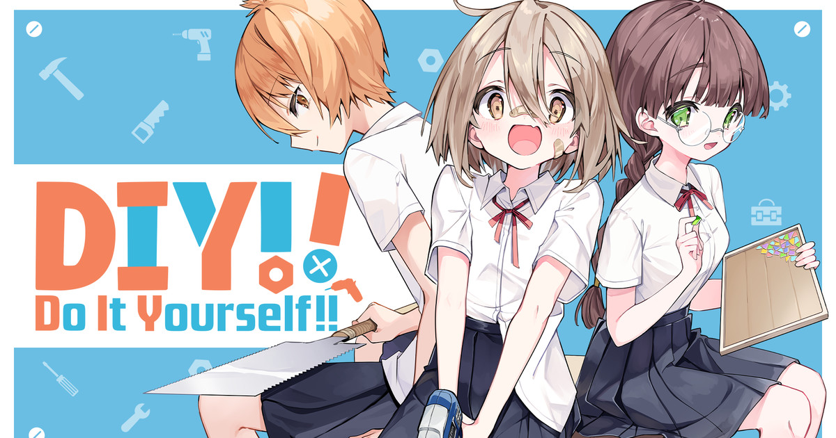 Do It Yourself!! – 2 Novos vídeos promocionais do anime - Manga