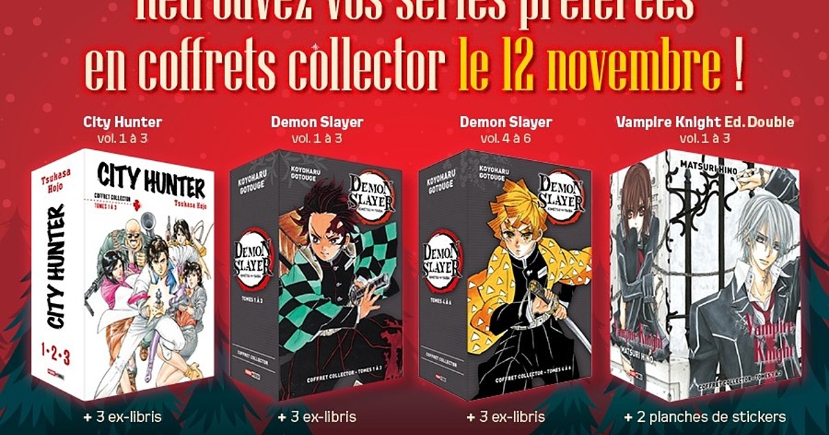 Des coffrets manga collector annoncés chez Panini - Actualités