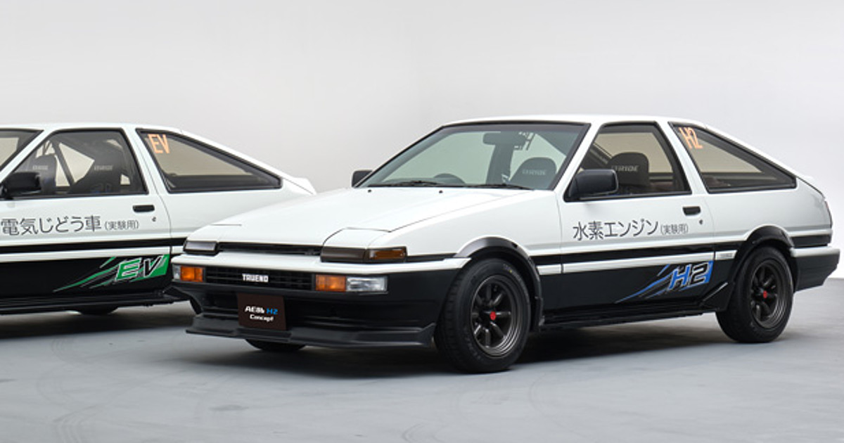 trueno anime car