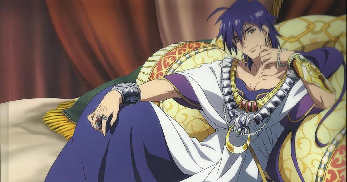 Anime Magi Series : Labyrinth of Magic, Kingdom of magic, Sinbad