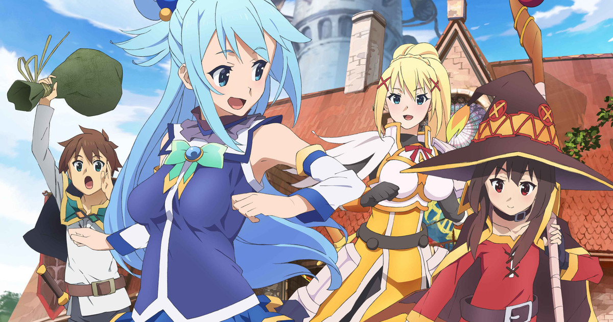 Kazuma and Company Crash Through in KONOSUBA: Fantastic Days OP Animation -  Crunchyroll News